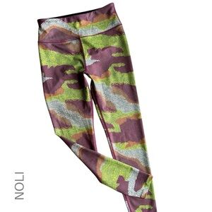 NOLI | NWOT SEDONA HIGH-RISE LEGGING CAMOUFLAGE ANKLE LENGTH | SMALL